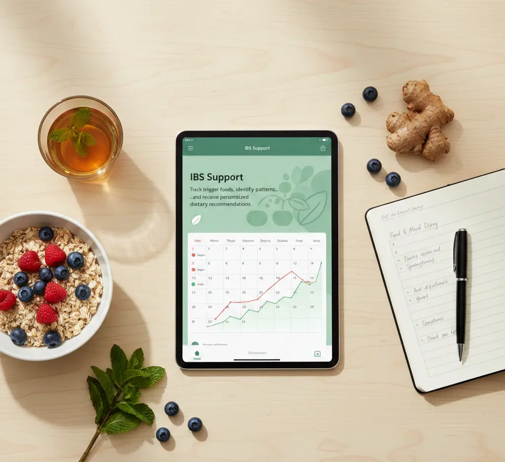 IBS Support tracking with meal analysis